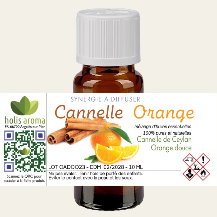 Composition à diffuser Cannelle-Orange