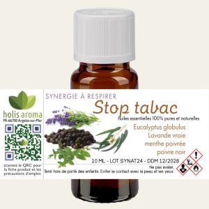 Synergie à respirer - Stop Tabac