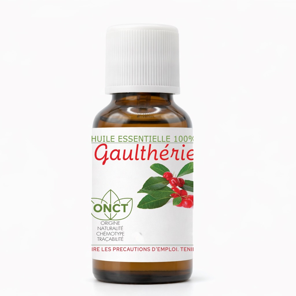 Huile essentielle de Gaulthérie couchée Label ONCT