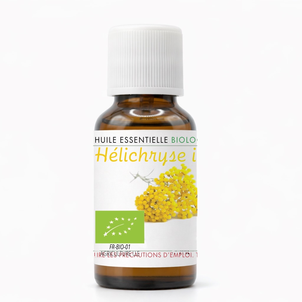 Huile essentielle d'Hélichryse italienne biologique