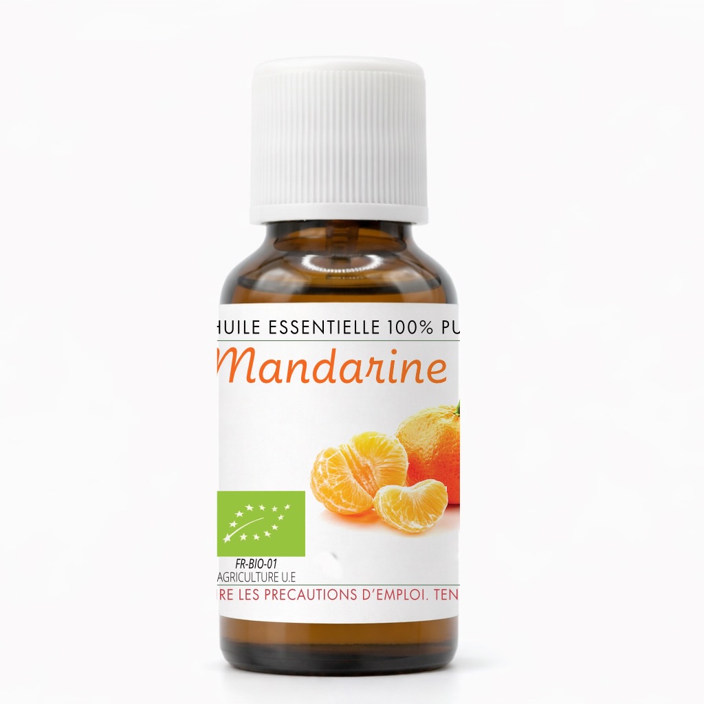 Huile essentielle de Mandarine rouge Label ONCT