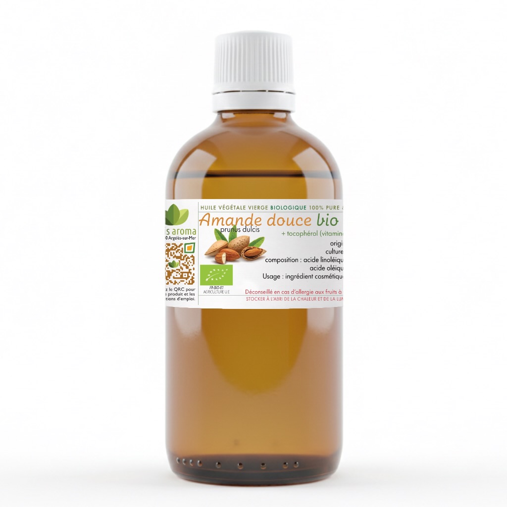 Flacon d’huile végétale d’Argan biologique 100 % naturelle